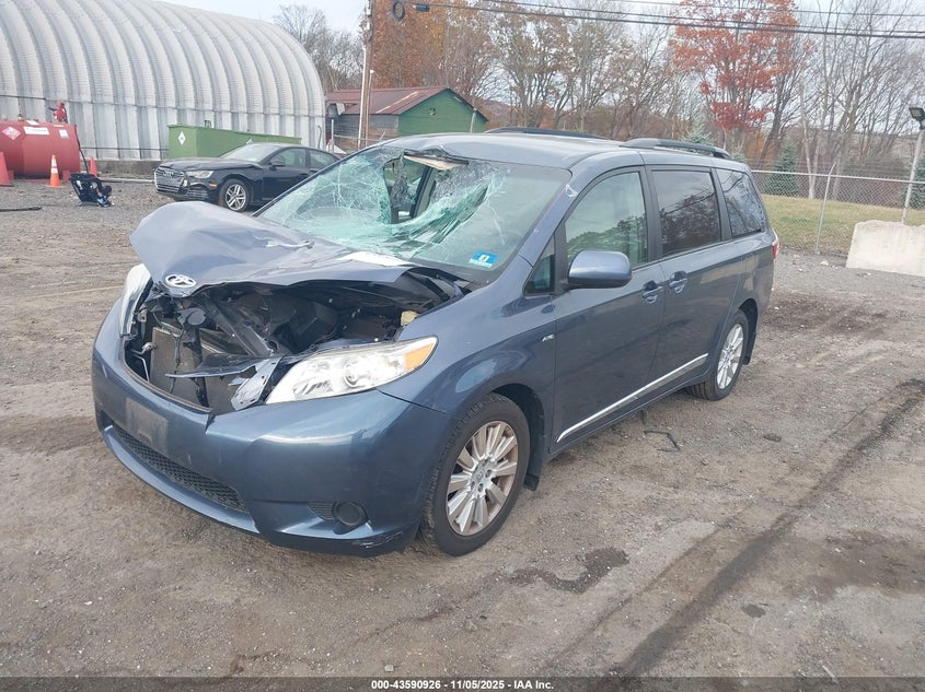 2016 TOYOTA SIENNA LE 7 PASSENGER 5TDJK3DC4GS136708