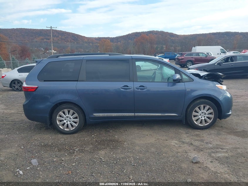 2016 TOYOTA SIENNA LE 7 PASSENGER 5TDJK3DC4GS136708