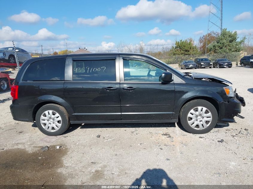 2016 Dodge Grand Caravan Se VIN: 2C4RDGBG5GR266788 Lot: 43591007