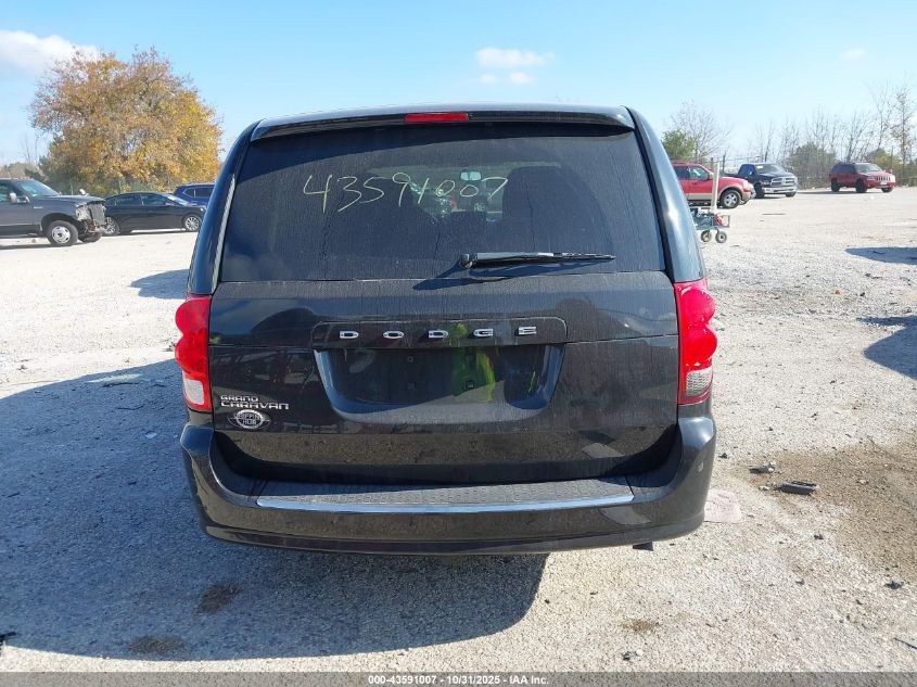 2016 Dodge Grand Caravan Se VIN: 2C4RDGBG5GR266788 Lot: 43591007