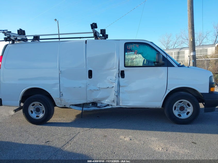VIN 1GCWGAFP3L1271102 2020 CHEVROLET EXPRESS CARGO RWD 2500 REGULAR WHEELBASE WT