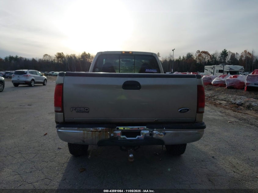 2001 Ford F-250 Xl/Xlt VIN: 1FTNF21L21EB87741 Lot: 43591064