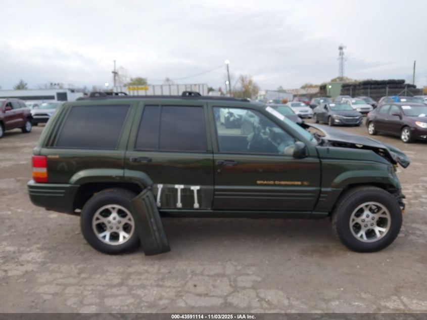 1996 Jeep Grand Cherokee Limited VIN: 1J4GZ78S1TC257426 Lot: 43591114