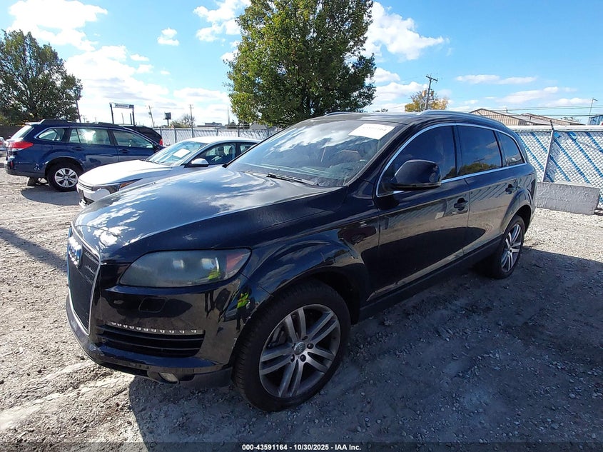 2008 Audi Q7 3.6 Premium black other gasoline WA1BY74L78D066168 photo #3