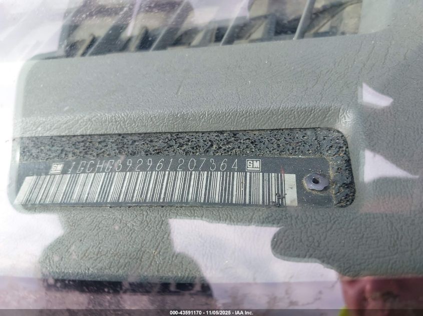 2006 Chevrolet Express Work Van VIN: 1GCHG392961207364 Lot: 43591170