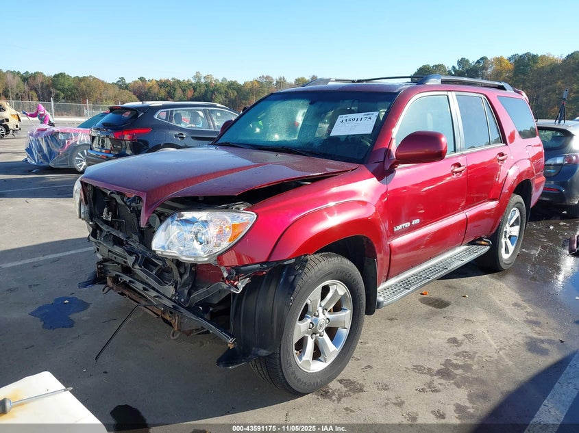 JTEBU17R568076259 2006 TOYOTA 4RUNNER photo no. 2