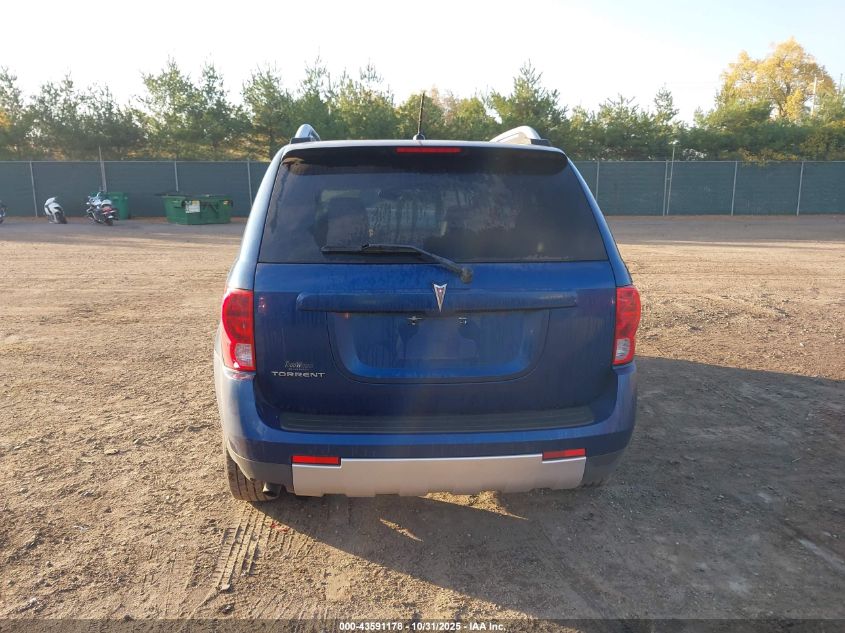 2008 Pontiac Torrent VIN: 2CKDL33F586039625 Lot: 43591178