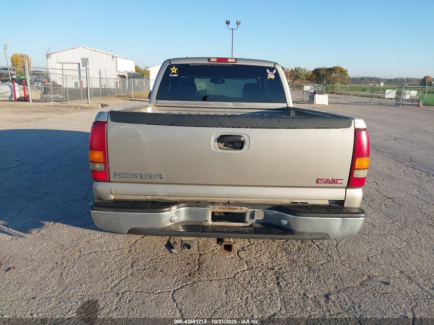 2003 GMC Sierra 1500 Work Truck VIN: 2GTEC19XX31319126 Lot: 43591215