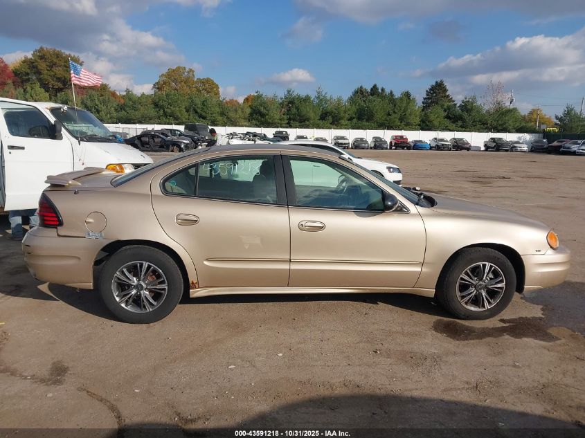 2004 Pontiac Grand Am Se1 VIN: 1G2NF52E94M671647 Lot: 43591218