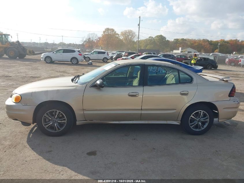 2004 Pontiac Grand Am Se1 VIN: 1G2NF52E94M671647 Lot: 43591218