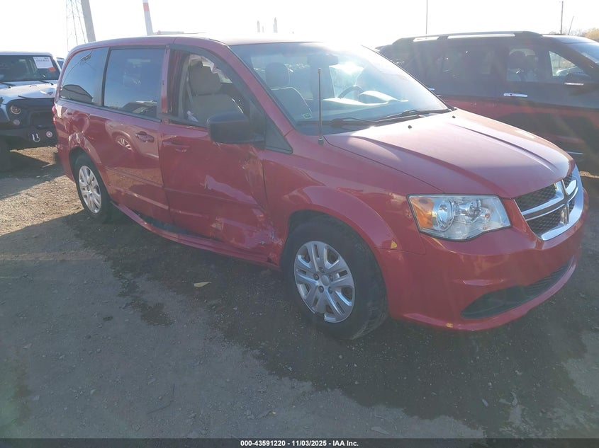 2015 DODGE GRAND CARAVAN SE - 2C4RDGBG0FR598717