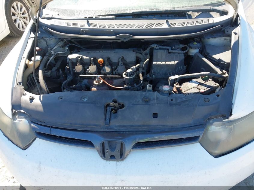 2008 Honda Civic Lx VIN: 2HGFG12678H570454 Lot: 43591231