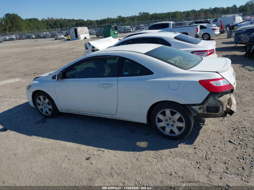 2008 Honda Civic Lx VIN: 2HGFG12678H570454 Lot: 43591231