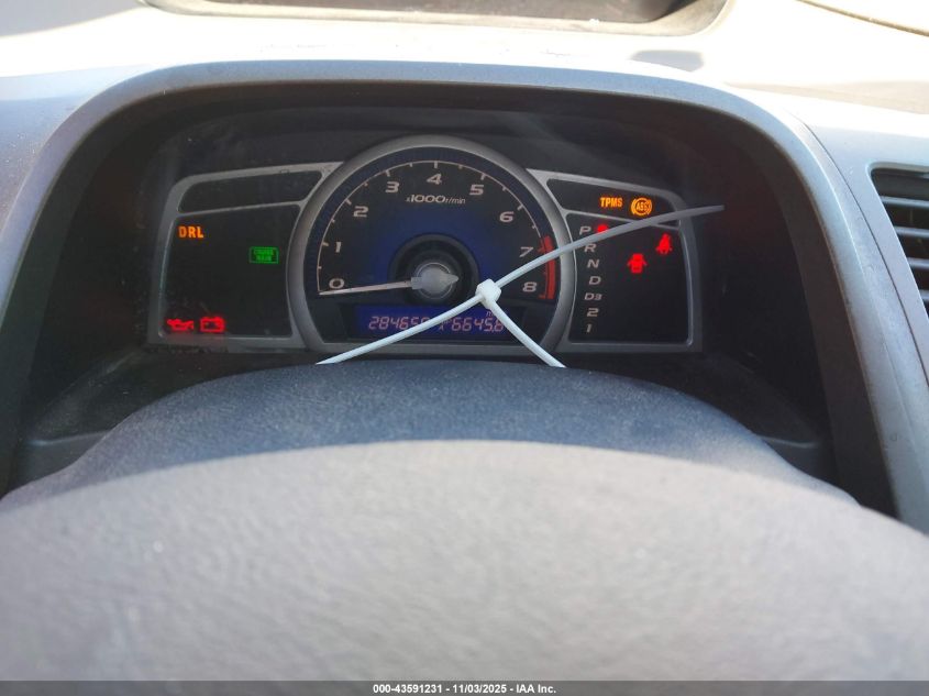 2008 Honda Civic Lx VIN: 2HGFG12678H570454 Lot: 43591231