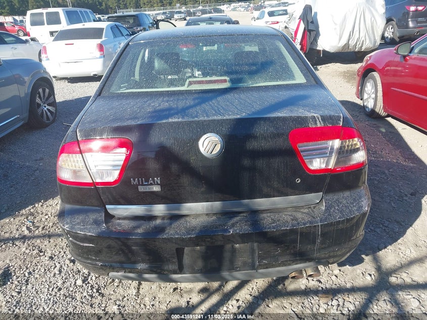 2007 Mercury Milan I4 Premier VIN: 3MEHM08Z07R602030 Lot: 43591241