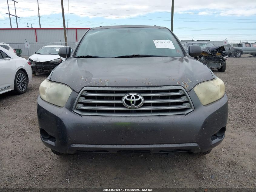 2008 Toyota Highlander VIN: JTEDS41A382037730 Lot: 43591247