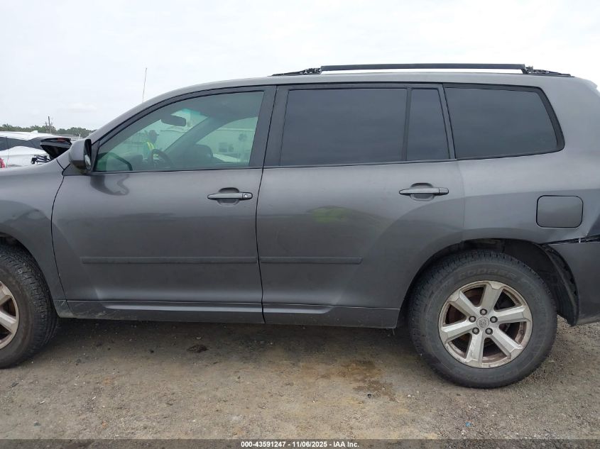 2008 Toyota Highlander VIN: JTEDS41A382037730 Lot: 43591247