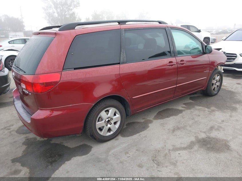 5TDZA23C64S126663 2004 TOYOTA SIENNA photo no. 4