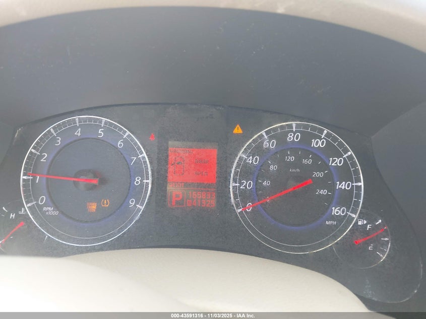 2008 Infiniti Ex35 Journey VIN: JNKAJ09F28M355909 Lot: 43591316