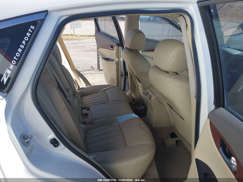 2008 Infiniti Ex35 Journey VIN: JNKAJ09F28M355909 Lot: 43591316