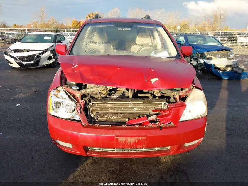 2008 Kia Sedona Lx VIN: KNDMB233086237979 Lot: 43591347