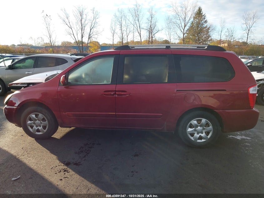 2008 Kia Sedona Lx VIN: KNDMB233086237979 Lot: 43591347