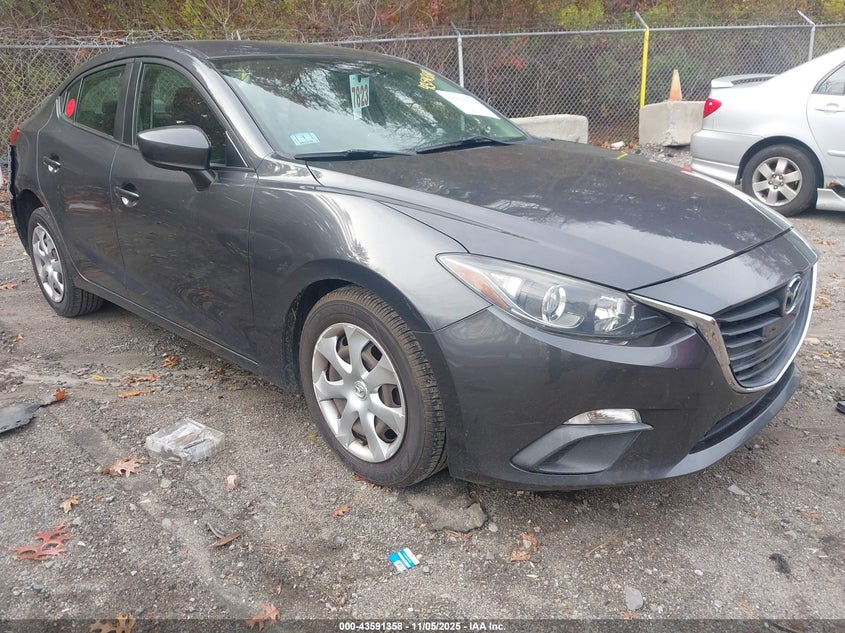 2015 MAZDA MAZDA3 I SPORT - 3MZBM1U79FM206611
