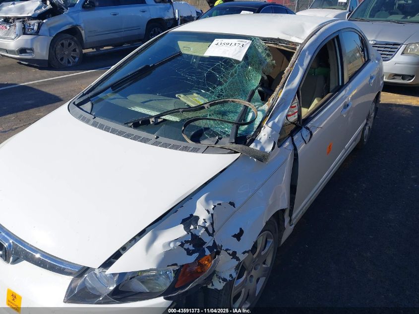 2006 Honda Civic Lx VIN: 1HGFA16586L045373 Lot: 43591373