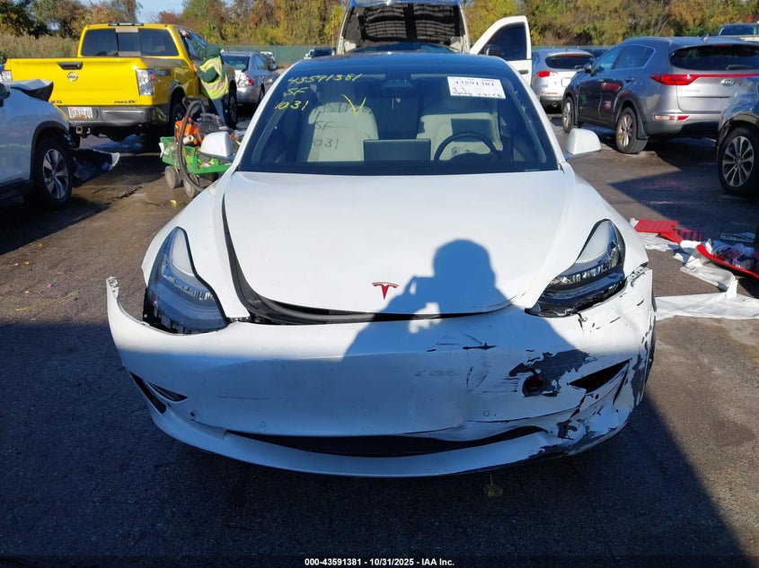 2020 Tesla Model 3 Standard Range Plus Rear-Wheel Drive/Standard Range Rear-Wheel Drive VIN: 5YJ3E1EA5LF591096 Lot: 43591381