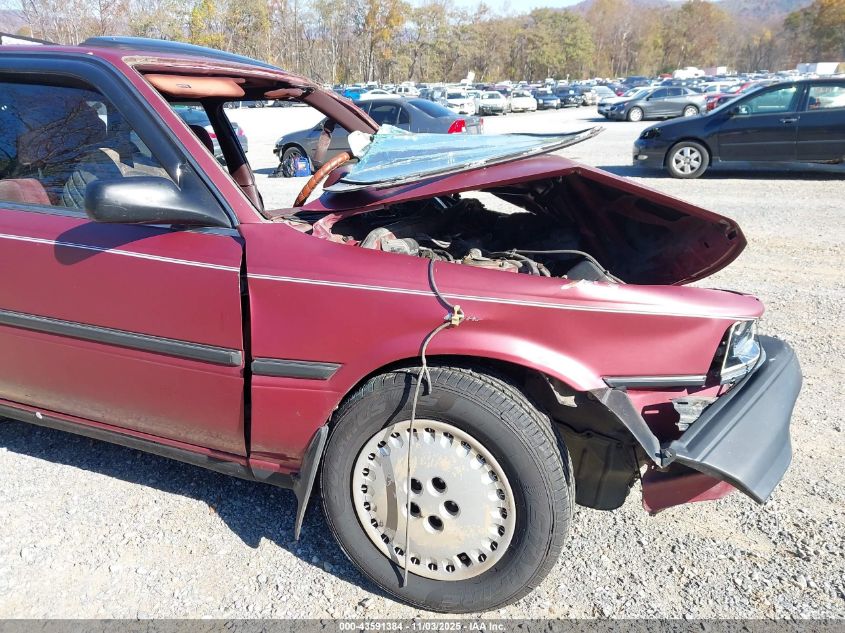 1989 Toyota Camry Dlx VIN: JT2SV21W3K0284938 Lot: 43591384