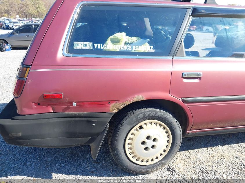 1989 Toyota Camry Dlx VIN: JT2SV21W3K0284938 Lot: 43591384