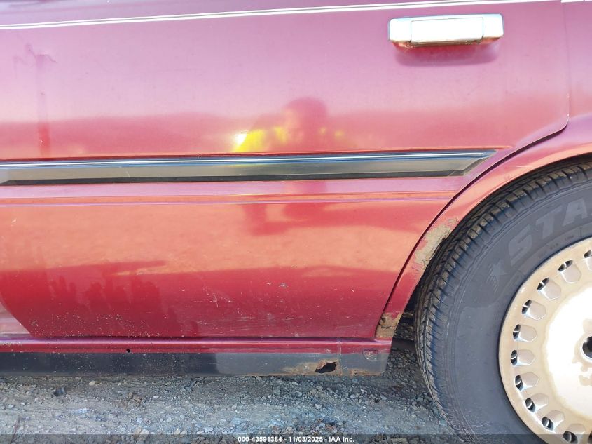 1989 Toyota Camry Dlx VIN: JT2SV21W3K0284938 Lot: 43591384