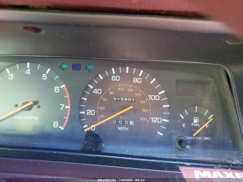 1989 Toyota Camry Dlx VIN: JT2SV21W3K0284938 Lot: 43591384