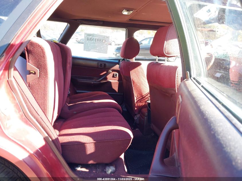 1989 Toyota Camry Dlx VIN: JT2SV21W3K0284938 Lot: 43591384