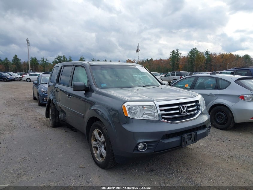 2013 HONDA PILOT EX-L - 5FNYF4H65DB027073