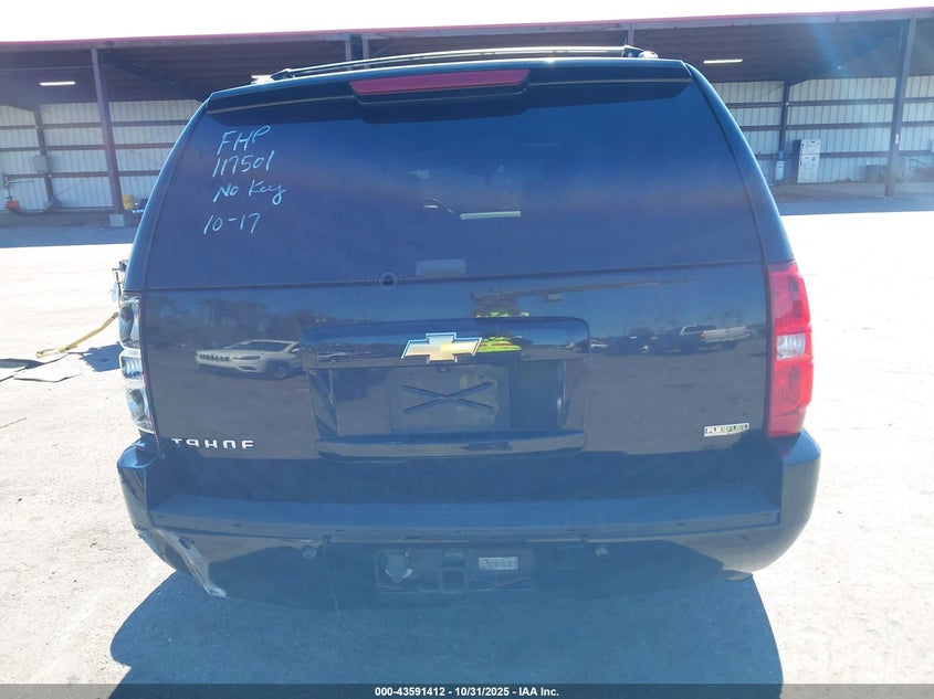 2008 Chevrolet Tahoe Ltz VIN: 1GNFK13078R117501 Lot: 43591412