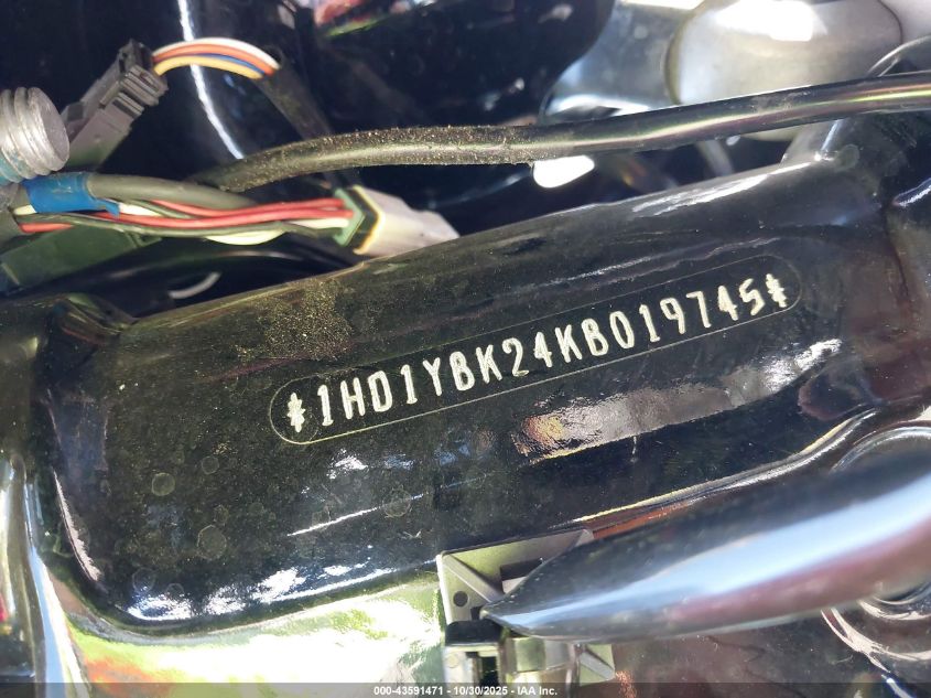 2019 Harley-Davidson Flhcs VIN: 1HD1YBK24KB019745 Lot: 43591471