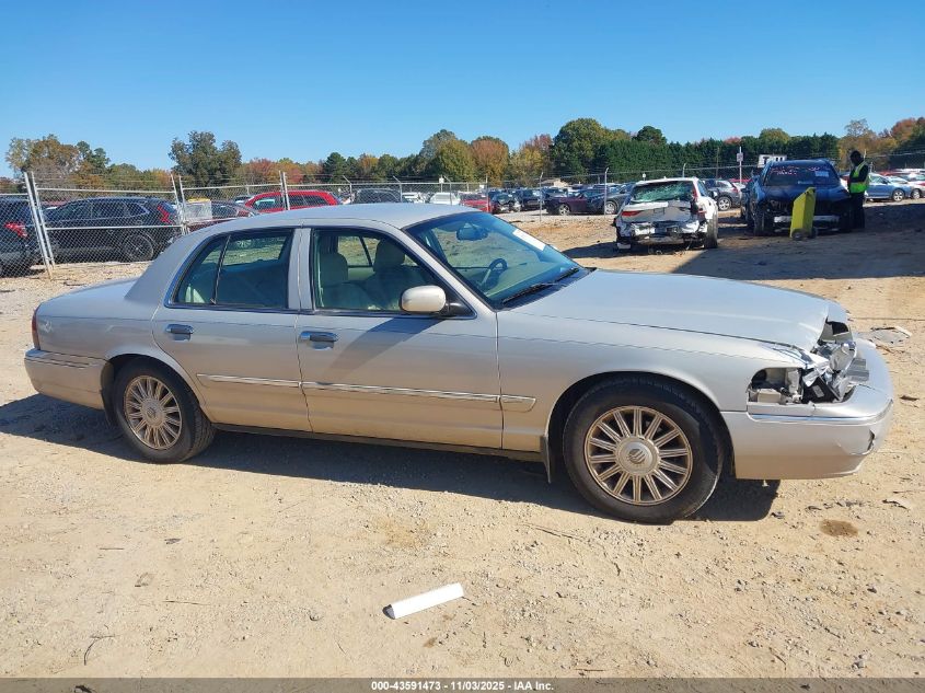 2008 Mercury Grand Marquis Ls VIN: 2MEHM75V18X655395 Lot: 43591473