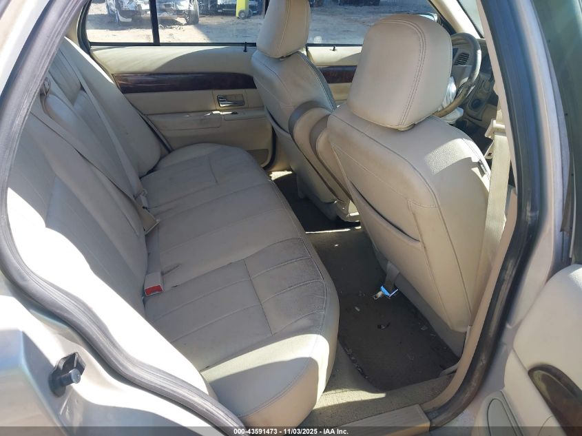 2008 Mercury Grand Marquis Ls VIN: 2MEHM75V18X655395 Lot: 43591473