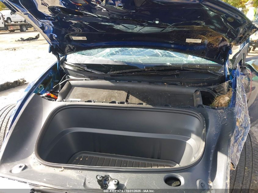 2026 Tesla Model Y Long Range Dual Motor All-Wheel Drive VIN: 7SAYGDED9TA486086 Lot: 43591474