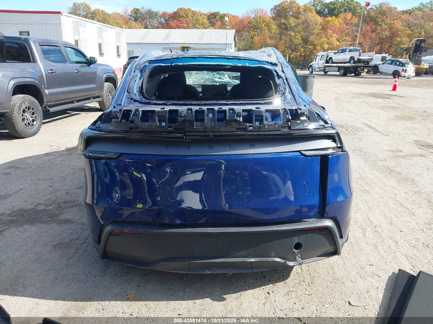 2026 Tesla Model Y Long Range Dual Motor All-Wheel Drive VIN: 7SAYGDED9TA486086 Lot: 43591474