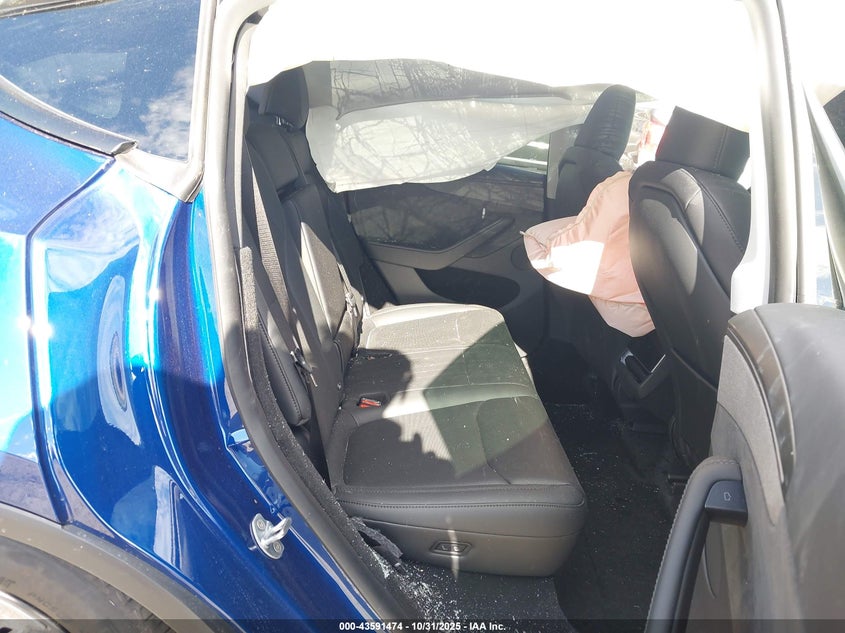 2026 Tesla Model Y Long Range Dual Motor All-Wheel Drive VIN: 7SAYGDED9TA486086 Lot: 43591474