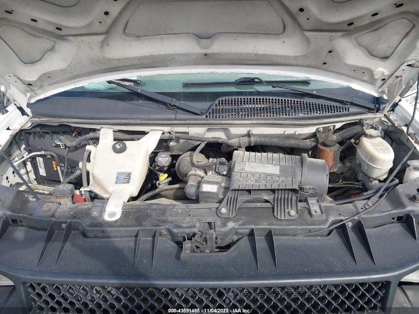 2017 Chevrolet Express 2500 Work Van VIN: 1GCWGAFF0H1147061 Lot: 43591485