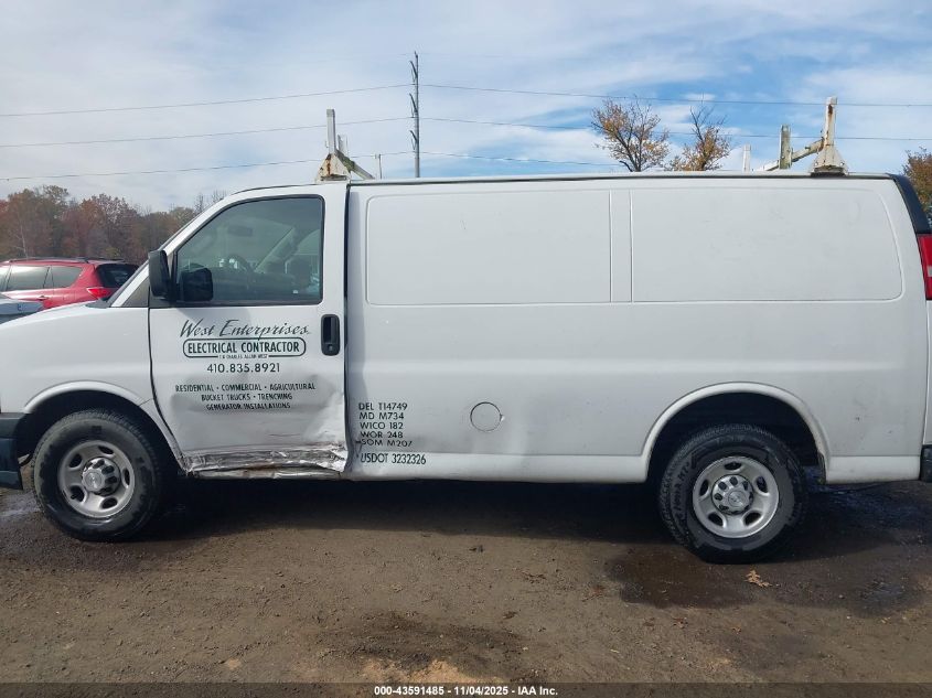 2017 Chevrolet Express 2500 Work Van VIN: 1GCWGAFF0H1147061 Lot: 43591485