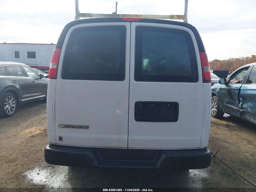 2017 Chevrolet Express 2500 Work Van VIN: 1GCWGAFF0H1147061 Lot: 43591485