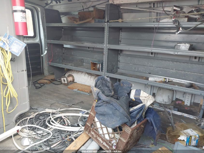 2017 Chevrolet Express 2500 Work Van VIN: 1GCWGAFF0H1147061 Lot: 43591485