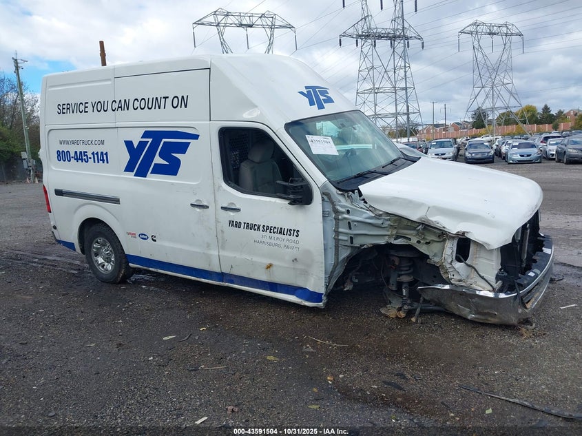 2018 Nissan Nv Cargo Nv3500 Hd Sl V8 VIN: 1N6AF0LY8JN818355 Lot: 43591504