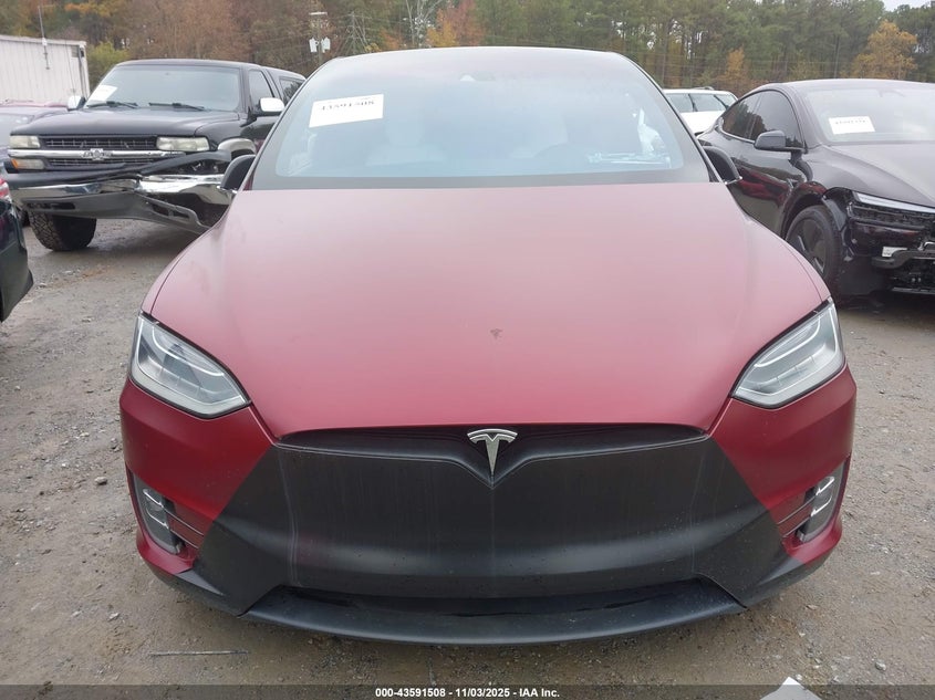 2016 Tesla Model X 60D/P100D/P90D VIN: 5YJXCAE41GFF00061 Lot: 43591508