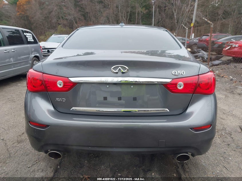 2015 Infiniti Q50 Premium VIN: JN1BV7AR5FM414301 Lot: 43591522