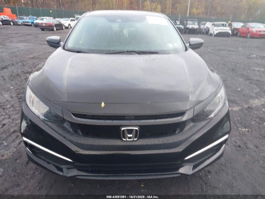 2019 Honda Civic Lx VIN: 2HGFC2F6XKH556163 Lot: 43591591